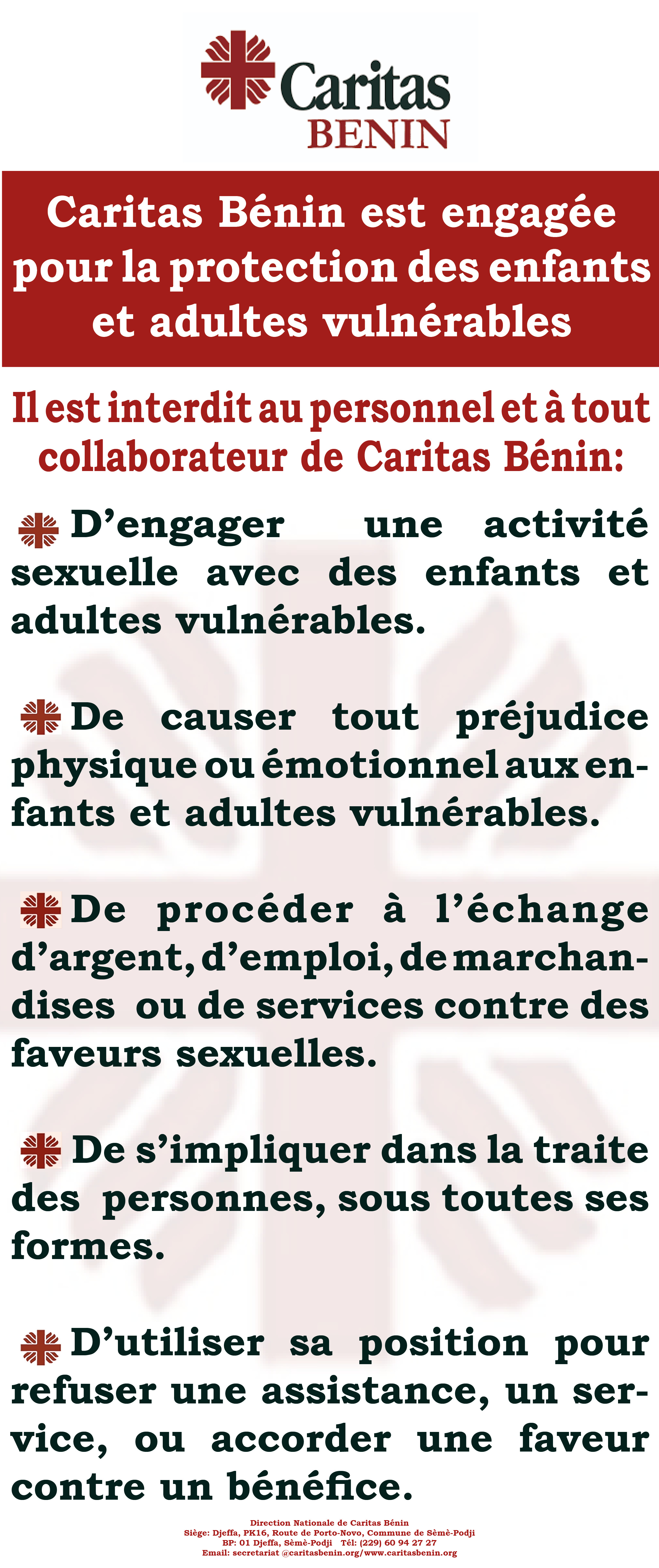 Sauvegarde de l'enfant et de l'adulte vulnérable
