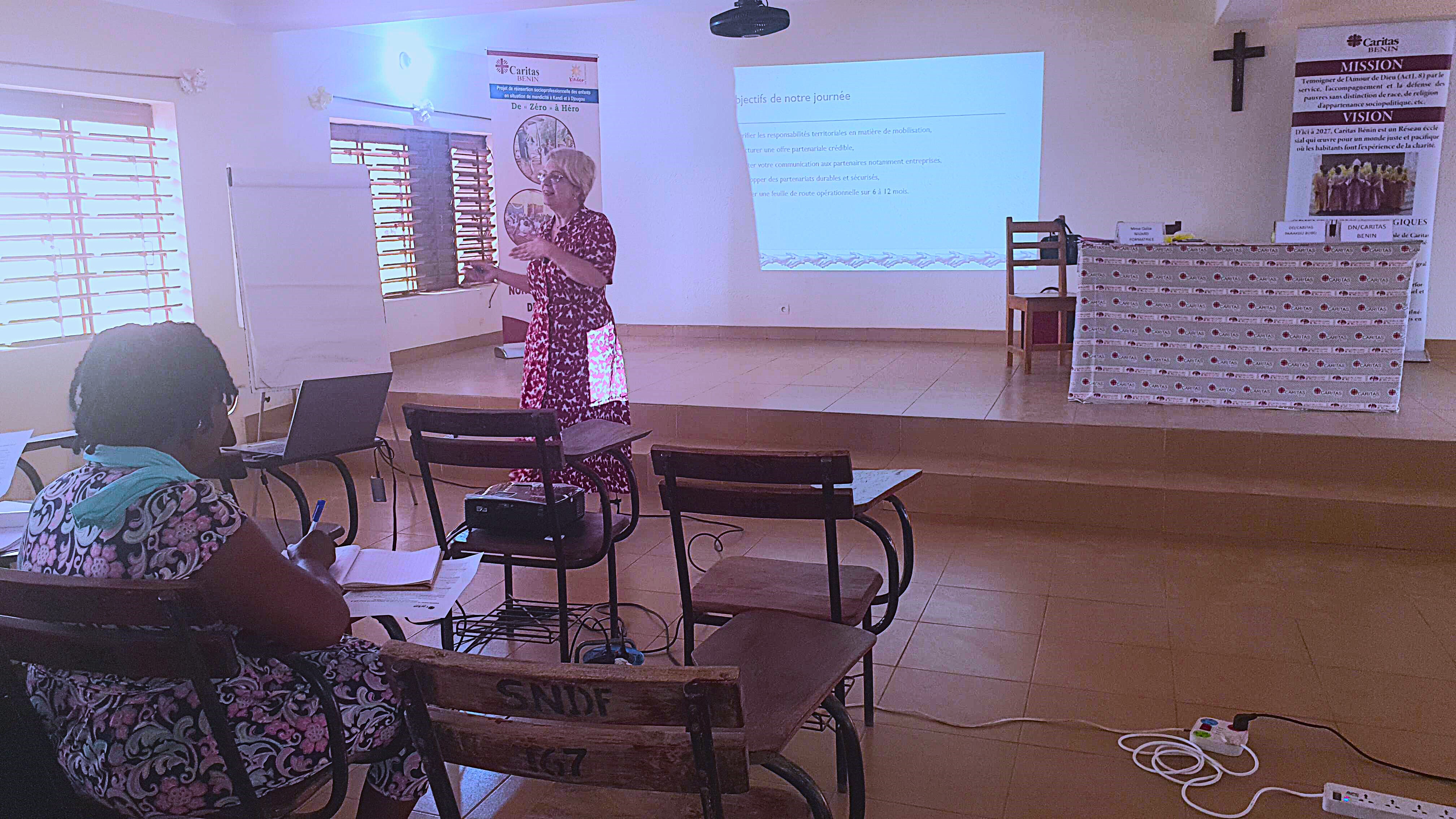 Les acteurs du réseau Caritas Bénin réfléchissent sur la mobilisation des ressources locales