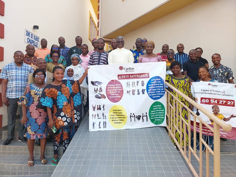 CARITAS BÉNIN FORME SON PERSONNEL SUR LA SAUVEGARDE DE L'ENFANT ET DE L'ADULTE VULNÉRABLES.