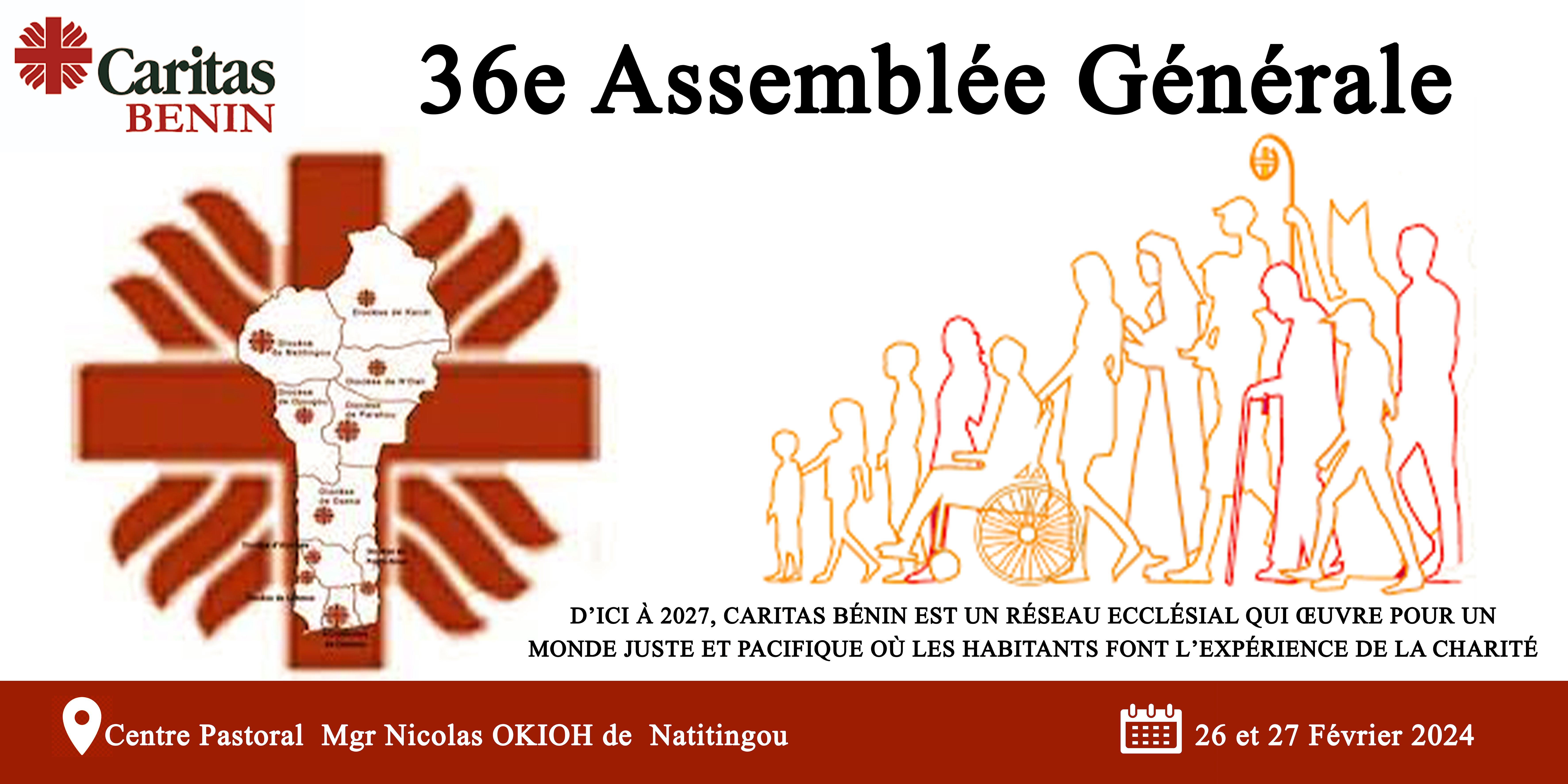 36e ASSEMBLÉE GÉNÉRALE DU RÉSEAU CARITAS BÉNIN