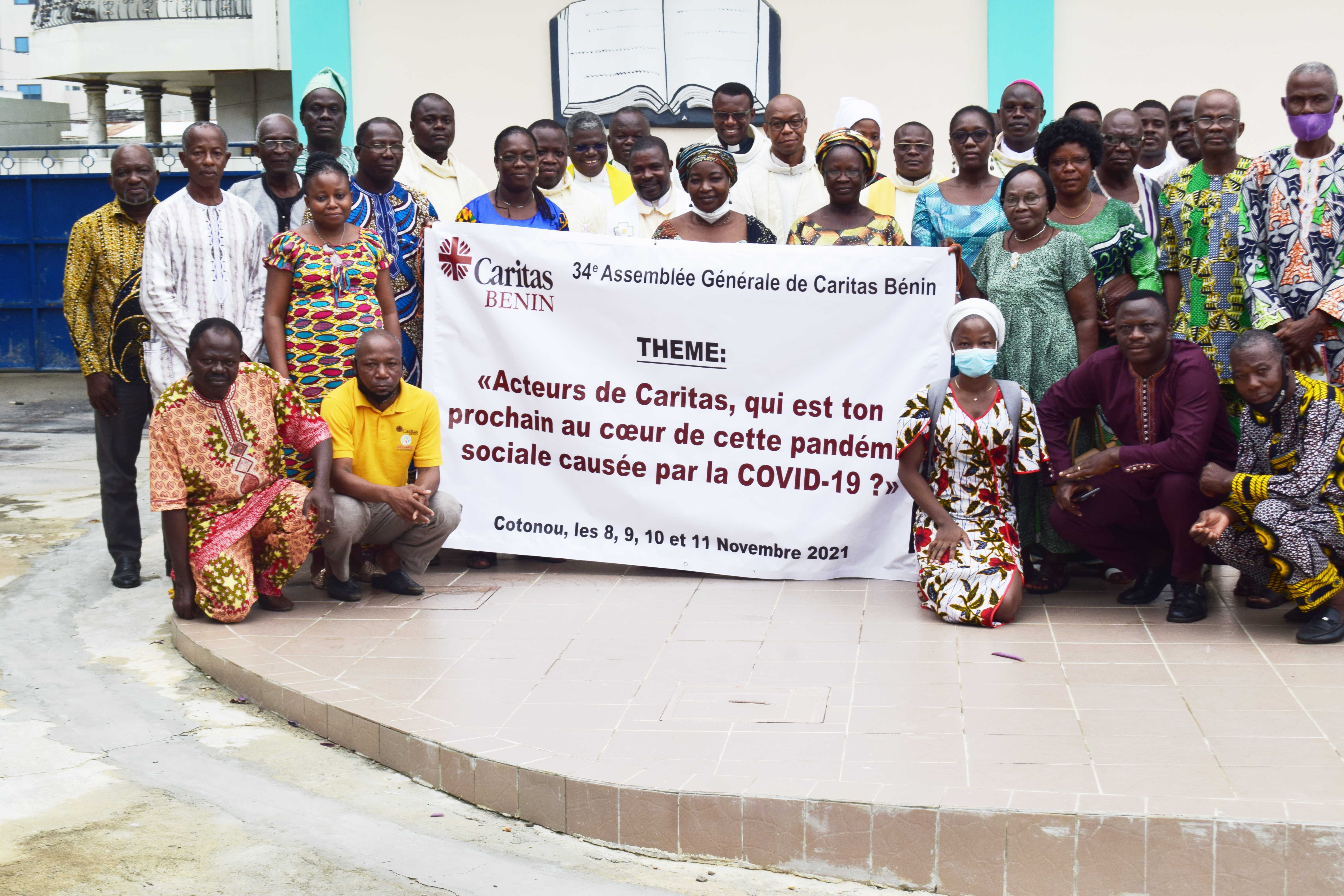 34e ASSEMBLEE GENERALE, LES ACTEURS DU RESEAU CARITAS BENIN, PRENNENT DE NOUVEAUX ENGAGEMENTS