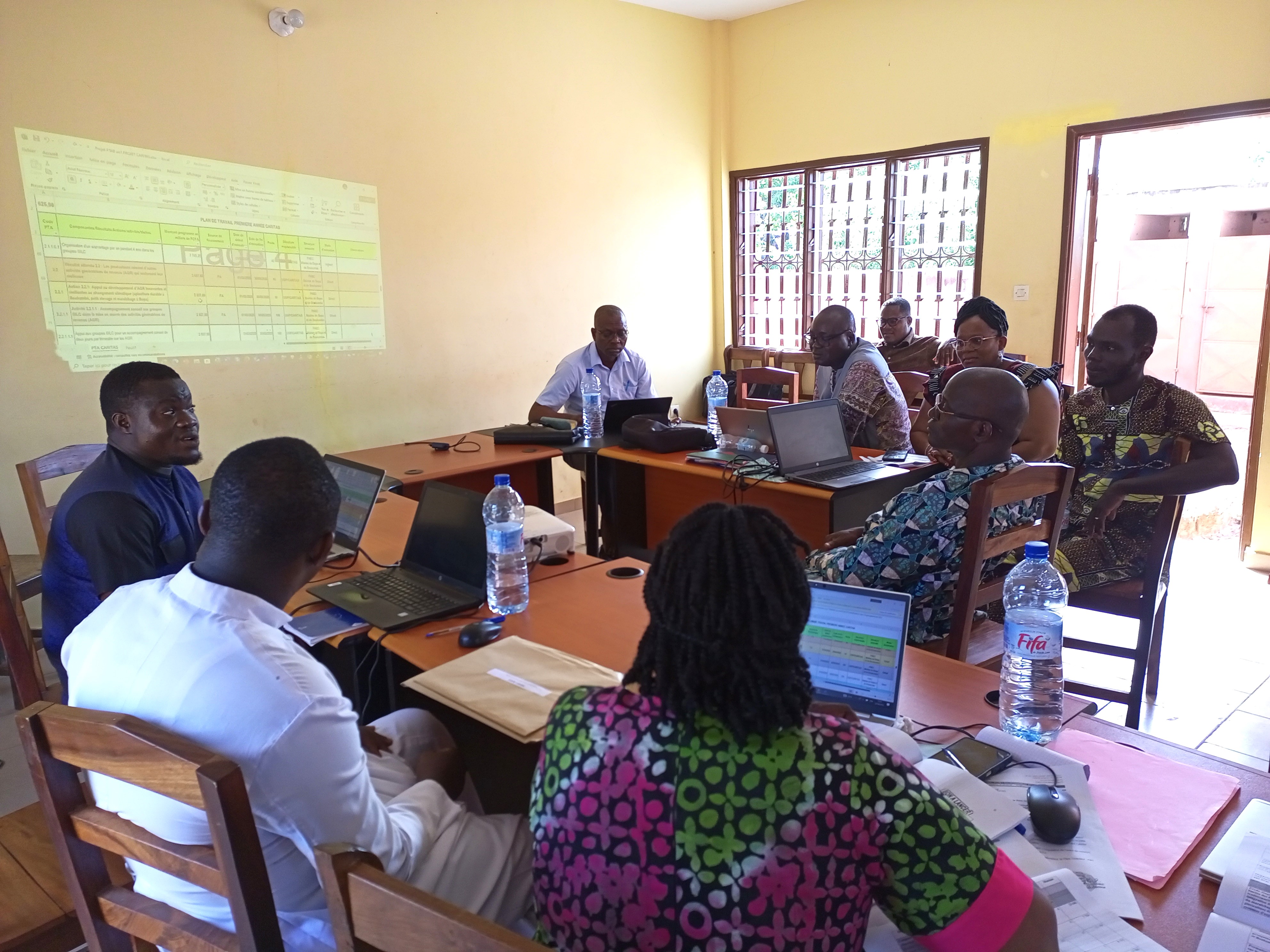 ATELIER DE VALIDATION ET D’APPROPRIATION DES DOCUMENTS DE PLANIFICATION DU « PROJET DE RENFORCEMENT DE LA RÉSILIENCE ET DE LA SÉCURITÉ ALIMENTAIRE DES COMMUNAUTÉS VULNÉRABLES DE BOUKOMBE ET BOPA FACE AUX IMPACTS ACCRUS DU CHANGEMENT CLIMATIQUE AU BÉNIN