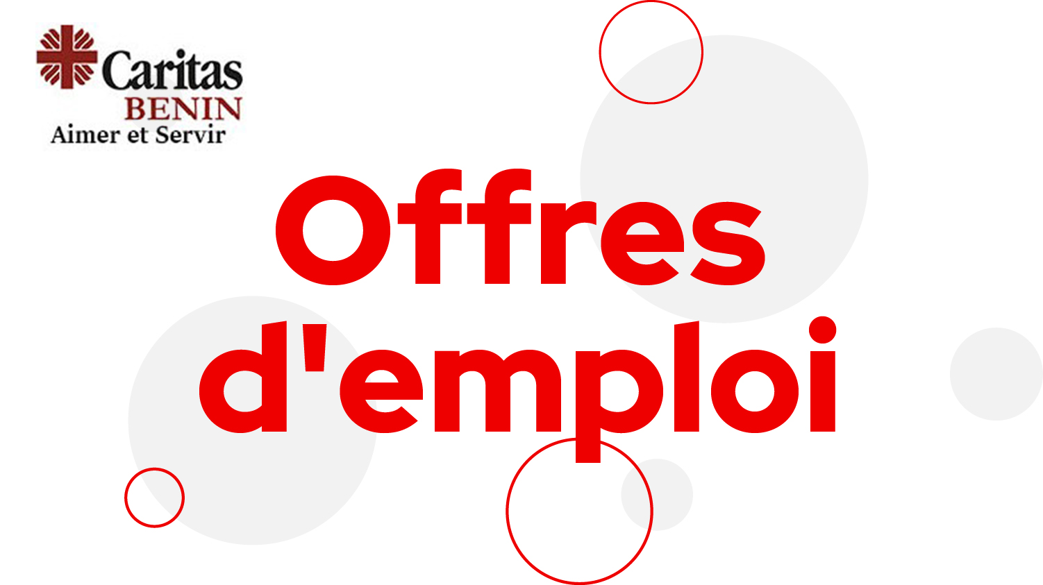 Offre d'emploi