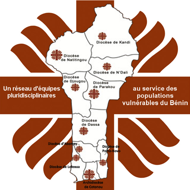 Caritas Bénin en marche vers l’atelier Pays du Diro