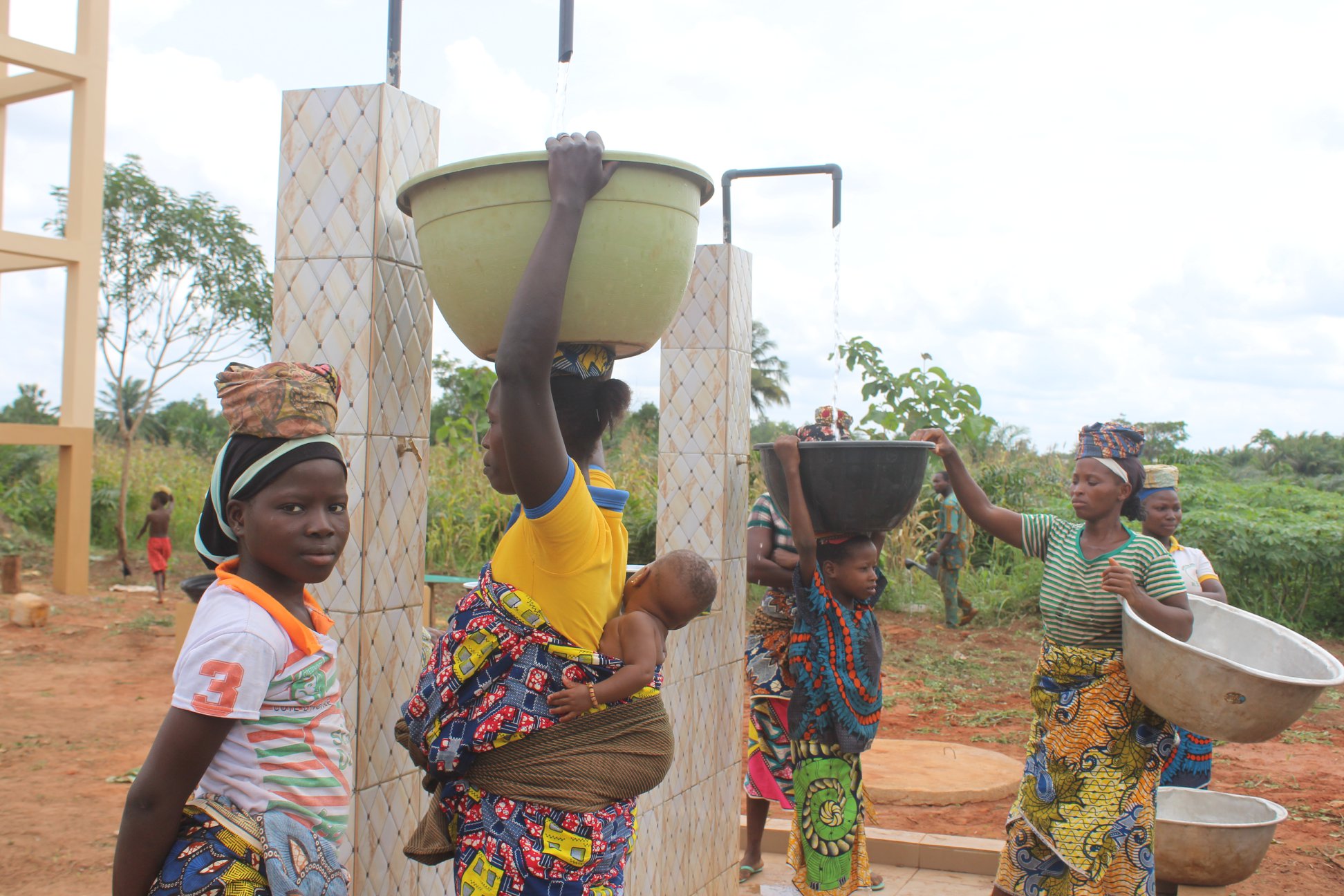 De l'eau potable pour une population de plus de 800 personnes