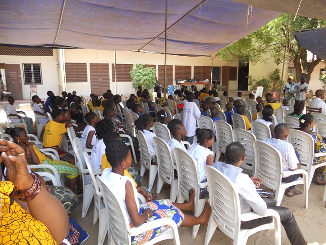 Spéciale célébration de la fête du travail édition 2015 en faveur des enfants/jeunes travailleurs en situation difficile au SCDIH-CARITAS/COTONOU