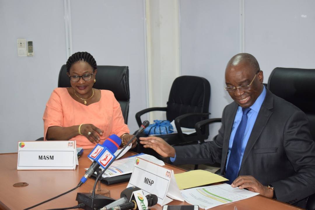 Gestion des Inondations de 2018 au Bénin : Séance avec le Ministre de l’Intérieur