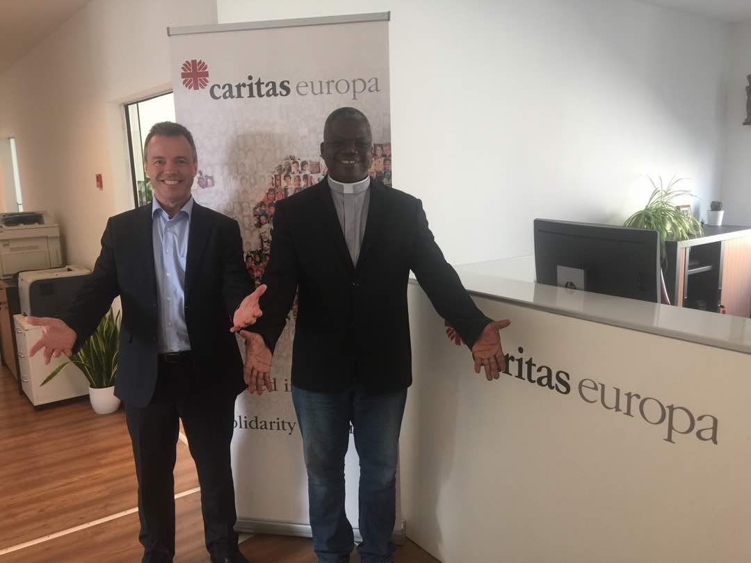 Le Directeur National de Caritas Bénin est actuellement en mission auprès des partenaires de Caritas Bénin en Europe.