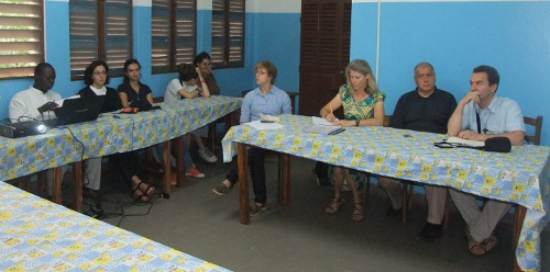 9 Italiens  s’imprégnent des actions de solidarité de CARITAS- ABOMEY