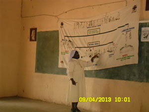 La Secrétaire Générale de Caritas Bénin, rencontre les agents pastoraux du diocèse de Kandi